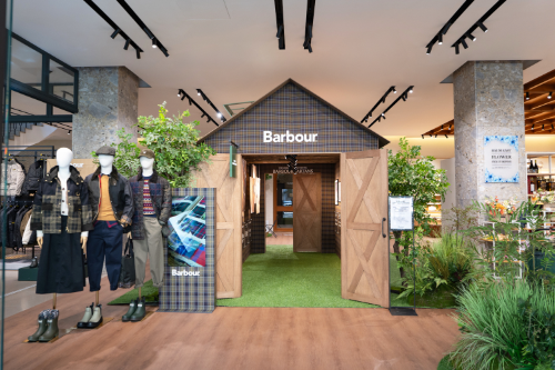 LF 바버, 타탄 체크 헤리티지 전시 개최