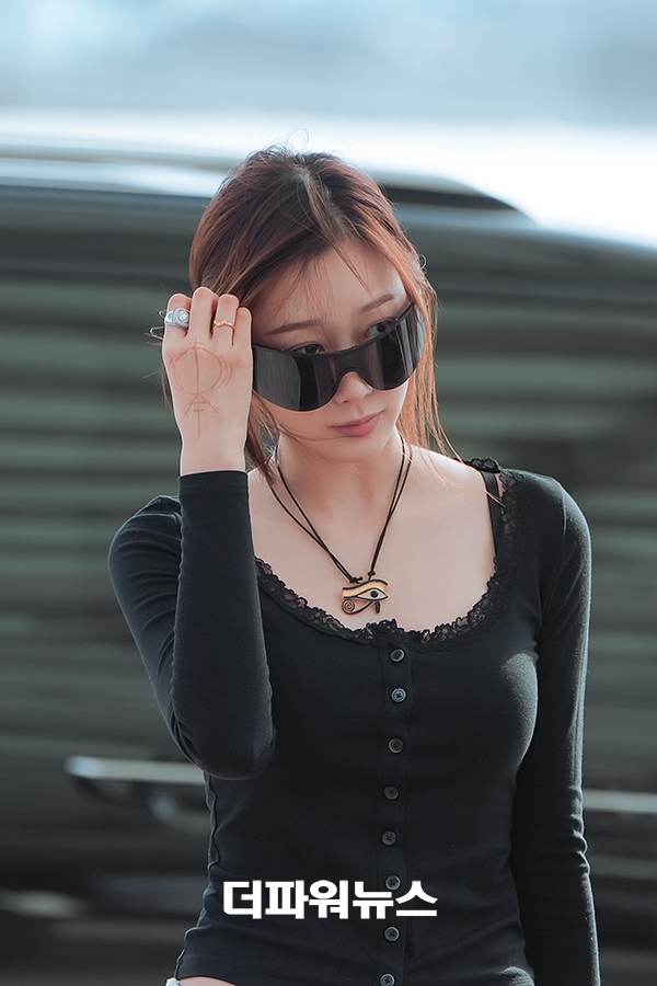 에스파 지젤, 인천국제공항 출국