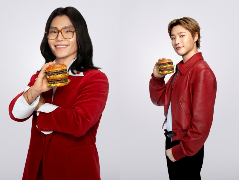 맥도날드, 가수 김범수·우즈와 ‘더블 빅맥송’ 캠페인 진행