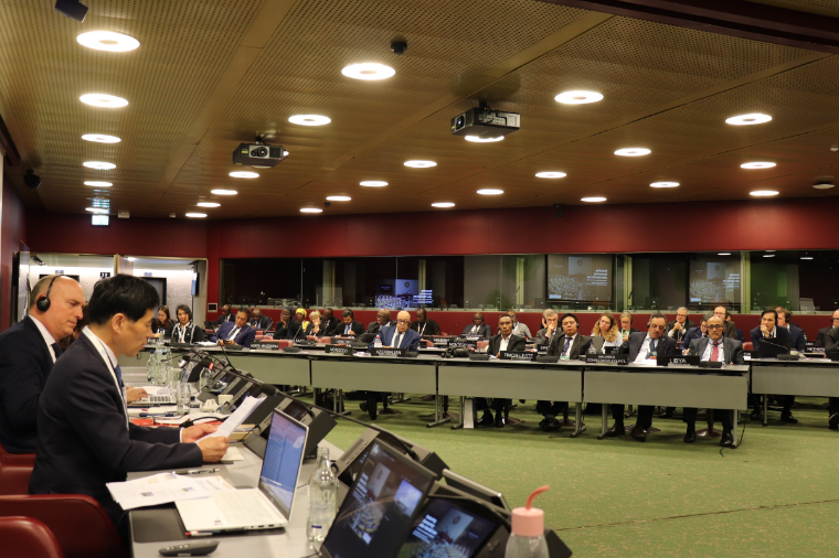 발표하고 있는 김민기(왼쪽 첫번째) 사무총장 (사진=국회사무처)