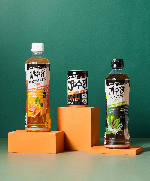 롯데칠성음료, 숙취 해소 음료 ‘깨수깡 티’ 2종 출시