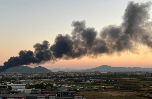 김포 공장 화재(사진=연합뉴스)