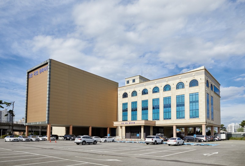 보람상조가 예식장을 인수해 장례식장으로 탈바꿈한 천안국빈장례식장. 사진=보람상조