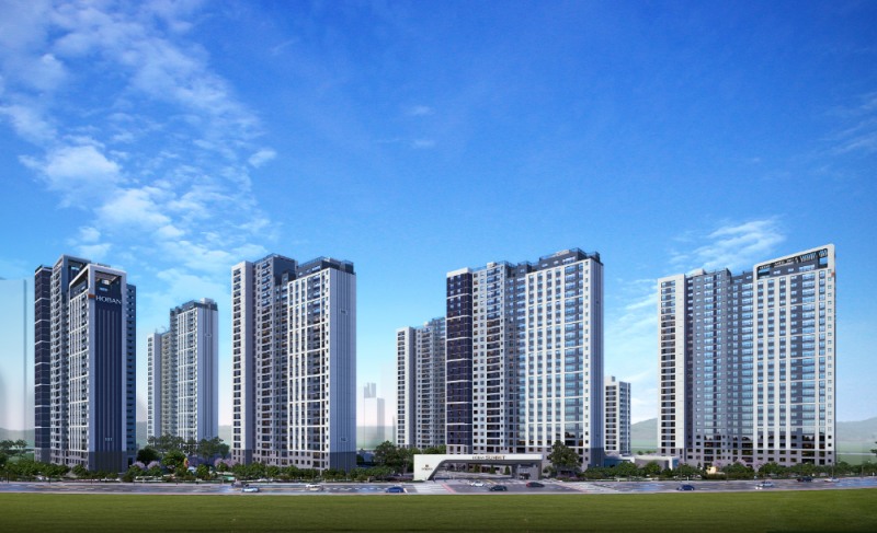 김포풍무 호반써밋 투시도.(사진=호반건설)