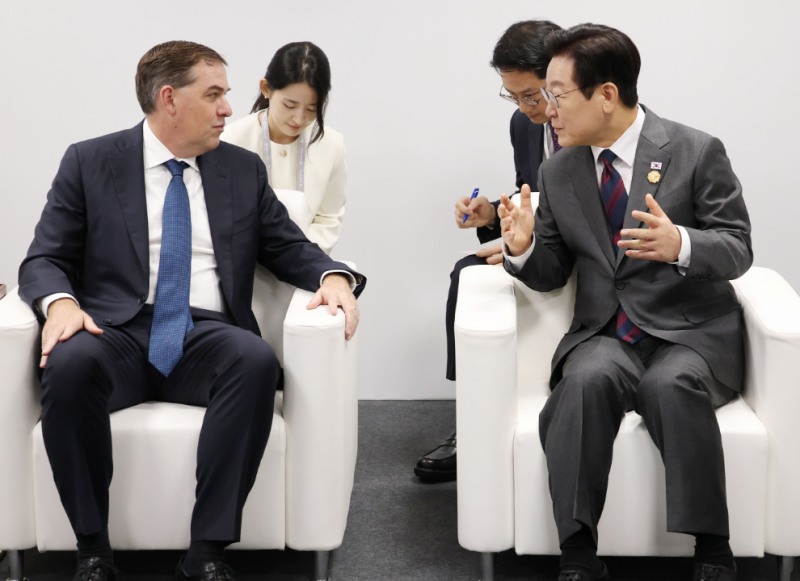 이재명 대통령, 아마존웹서비스 CEO 접견(사진=연합뉴스)