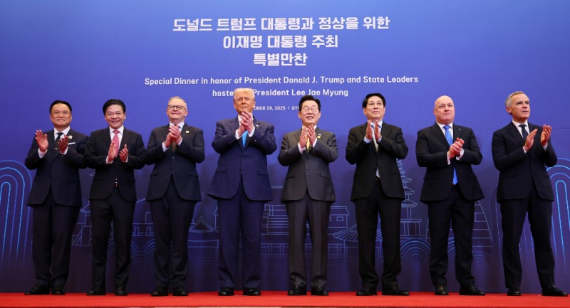 이재명 대통령, 정상들과 기념촬영(사진=연합뉴스)