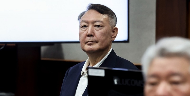 법정 출석한 윤석열(사진=연합뉴스)