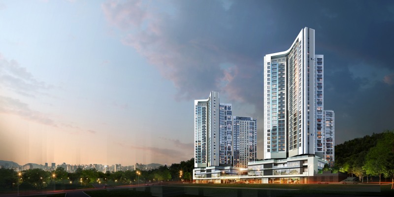 도룡자이 라피크 투시도.(사진=GS건설)