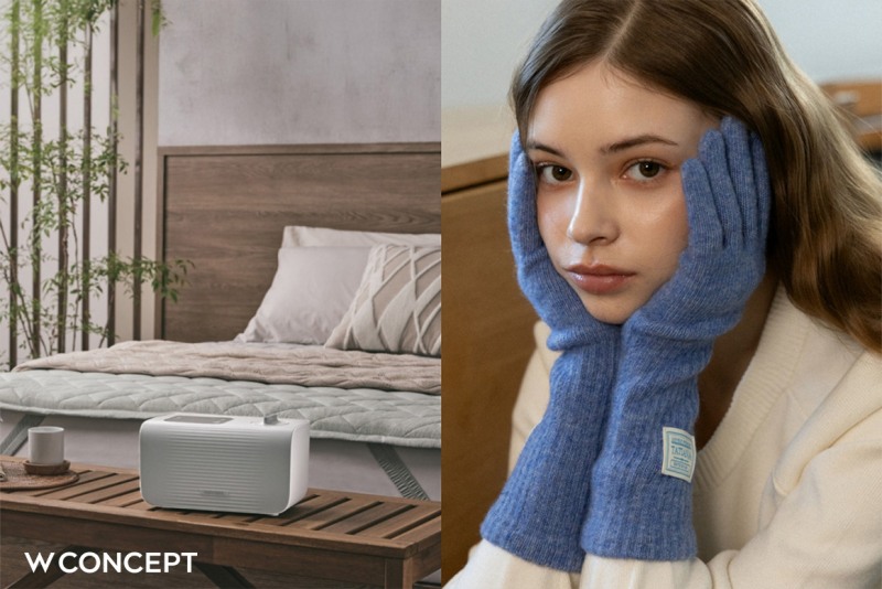 W컨셉, 겨울 준비 가속화…패션 방한용품 매출 50% 증가