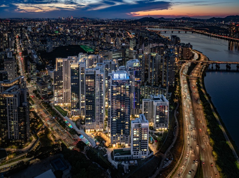 청담 르엘 조감도.(사진=롯데건설)