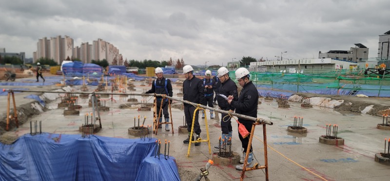 2024년 동절기 안전 점검(광주전남혁신 B7블록 공사 현장).(사진=부영그룹)