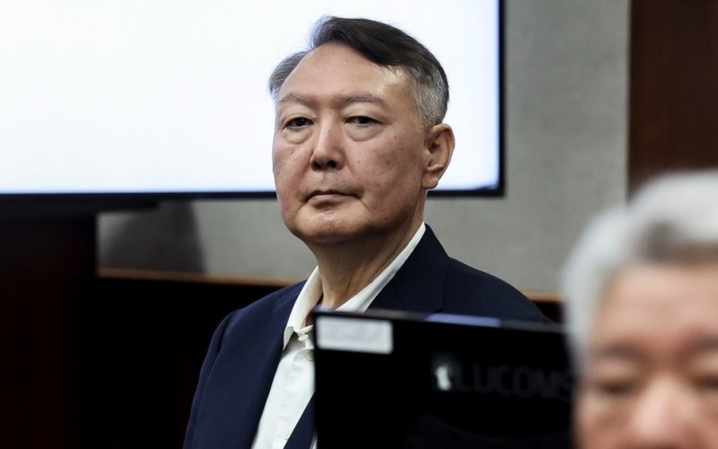 법정 출석한 윤석열(사진=연합뉴스)