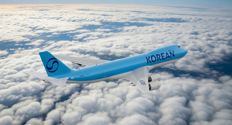 대한항공 B747-8F 항공기.(사진=대한항공)