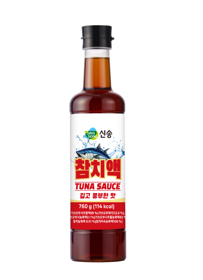참치액 750g출시 이미지.(사진=신송식품)