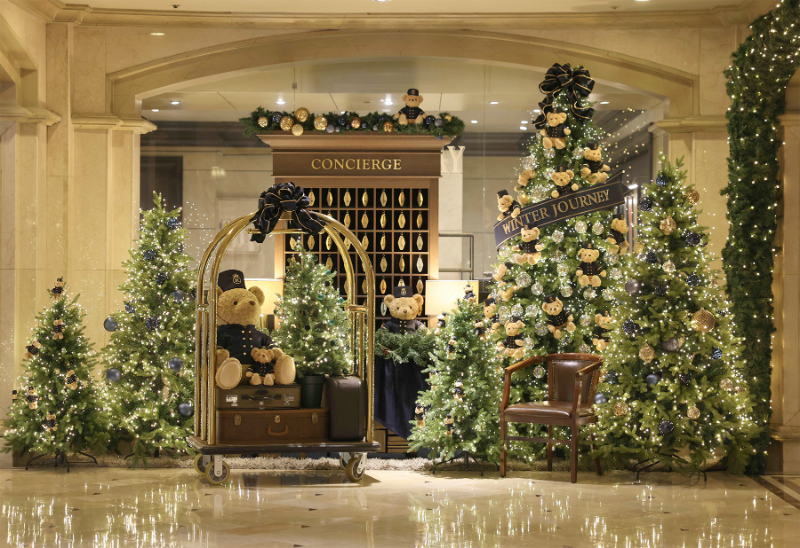 켄싱턴호텔 여의도, ‘켄싱턴 베어’ 활용한 크리스마스 트리 공개