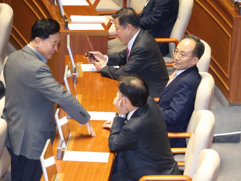 국회 본회의 출석한 추경호 의원(사진=연합뉴스)