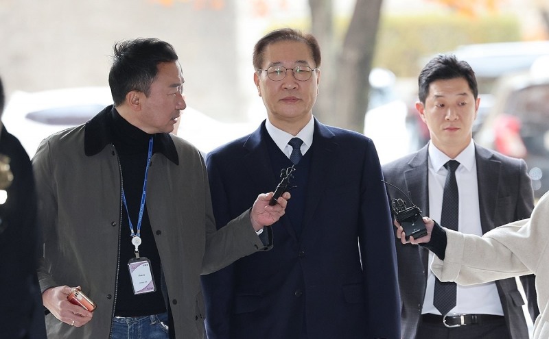 영장심사 출석하는 박성재(사진=연합뉴스)