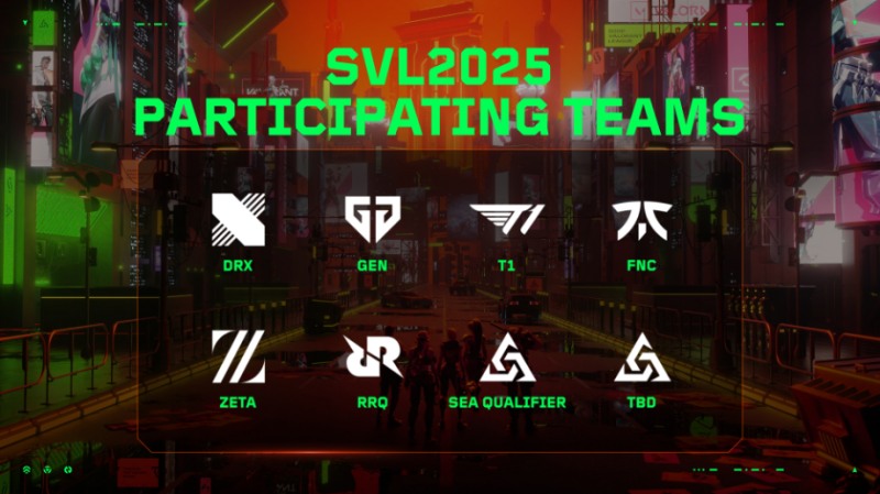 SOOP, 2025 SVL 글로벌 발로란트 대회 참가팀 확정