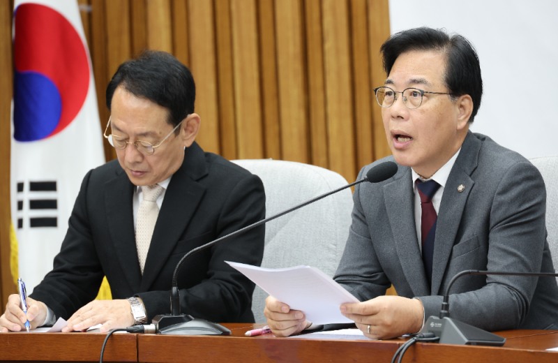 발언하는 송언석 원내대표.(사진=연합뉴스)