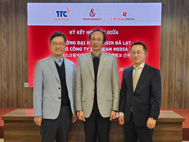 아이스크림미디어, 베트남 교육 시장 본격 진출…5개 교육기관과 MOU 체결