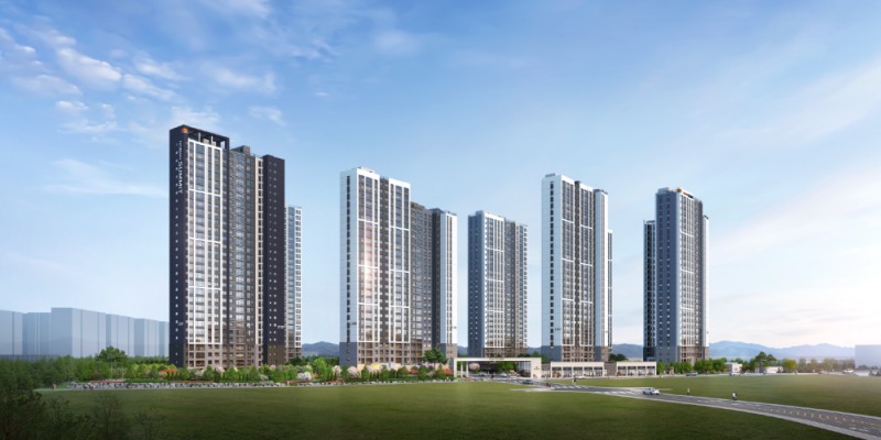 인천검단 호반써밋 3차 투시도.