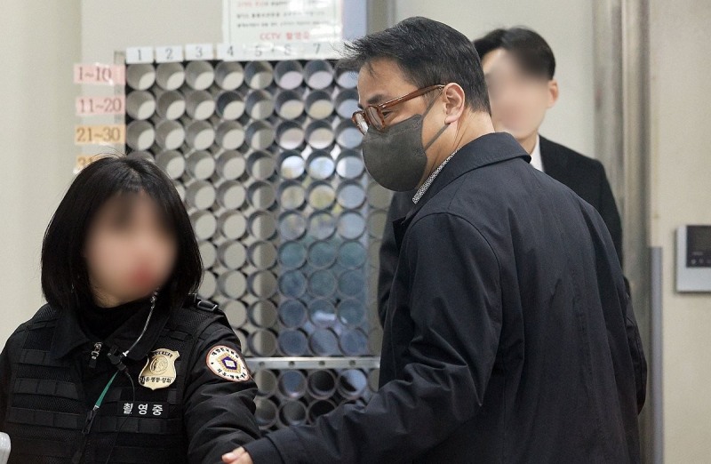 김진우 영장실질심사 출석(사진=연합뉴스)