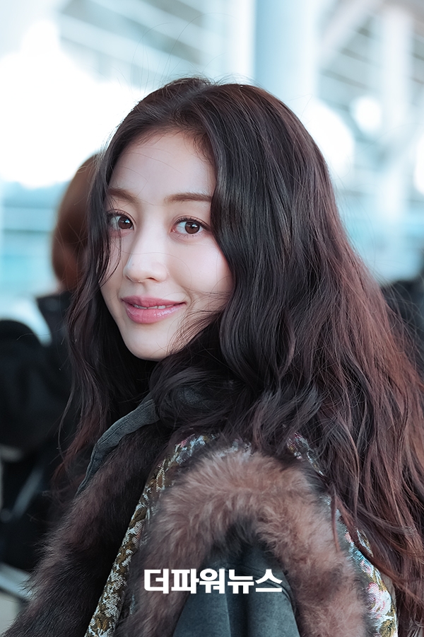 트와이스 지효, 인천국제공항 출국