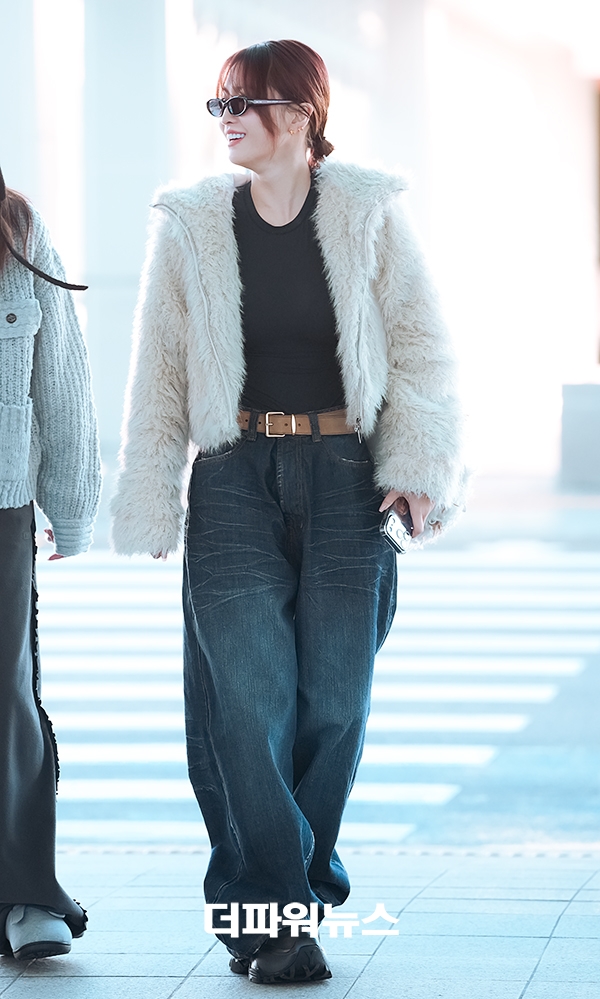 트와이스 모모, 인천국제공항 출국