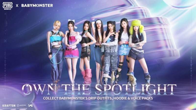 배틀그라운드 모바일, 베이비몬스터와 두 번째 콜라보 진행
