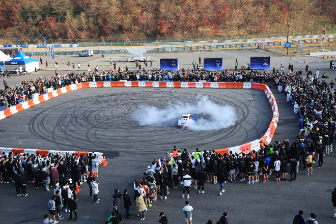 7,000명 달린 에버랜드 스피드웨이… '10K 서킷런' 열기 후끈