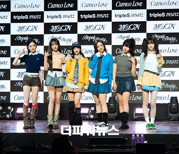 트리플에스 문, 미소녀즈(msnz)의 앨범 'Beyond Beauty' 쇼케이스