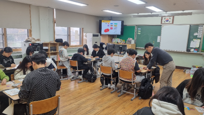 학교 방문형 융합체험교실 활동 사진 / 경기도교육청
