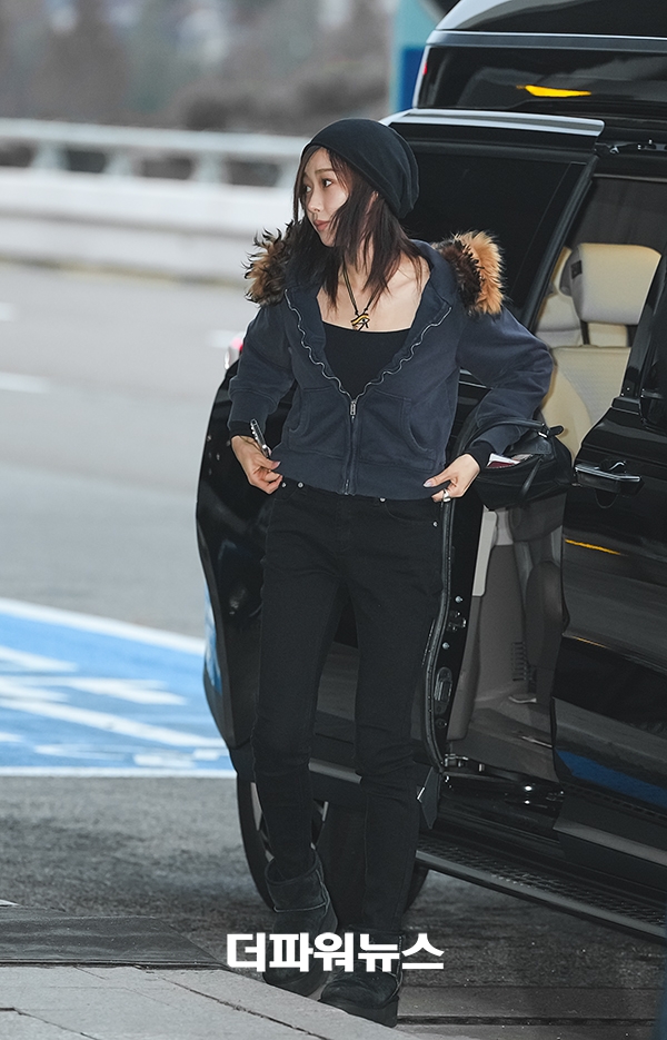 에스파 지젤, 김포국제공항 출국