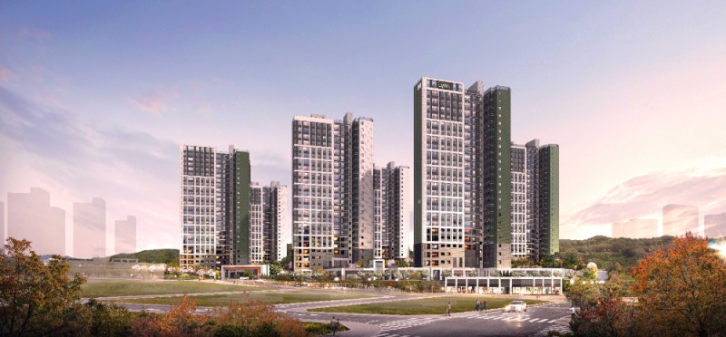 화성 남양뉴타운 우미린 에듀하이 투시도.(사진=우미건설)