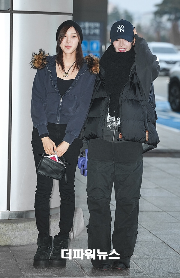 에스파 지젤-카리나, 김포국제공항 출국