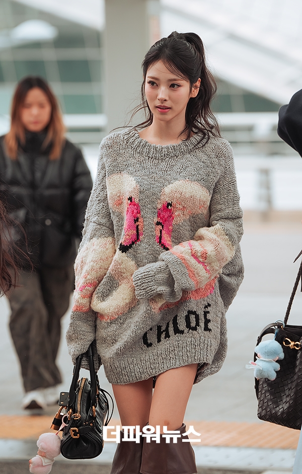 미야오 안나, 인천국제공항 출국