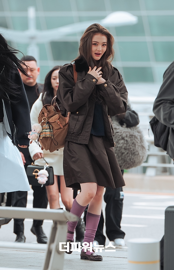 미야오 엘라, 인천국제공항 출국