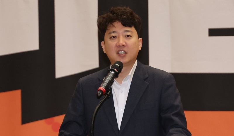 발언하는 이준석 대표(사진=연합뉴스)