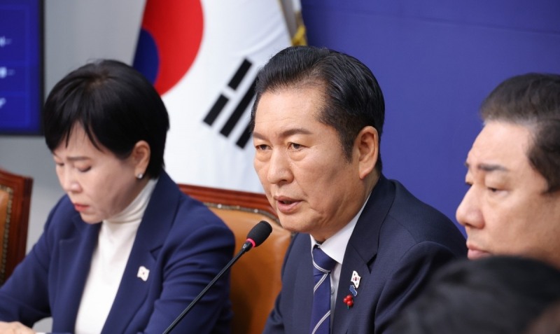 발언하는 정청래 대표(사진=연합뉴스)