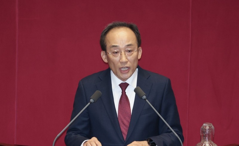 추경호 의원, 체포동의안 관련 신상발언(사진=연합뉴스)