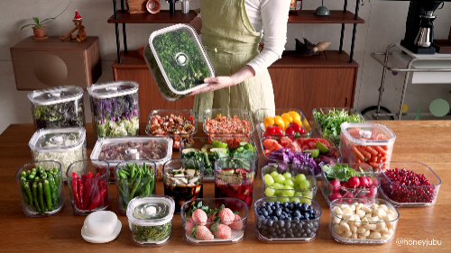 락앤락, 살림 유튜버 '꿀주부'와 신제품 '마에스트로 진공용기' 소개