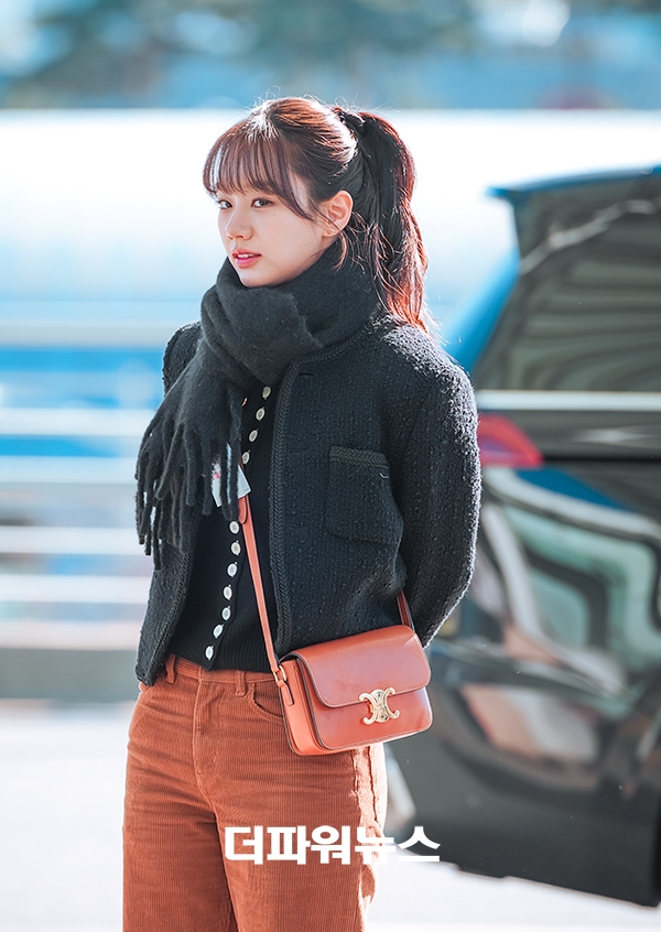 혜리, 인천국제공항 출국