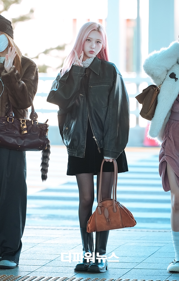 아이브 가을, 인천국제공항 출국