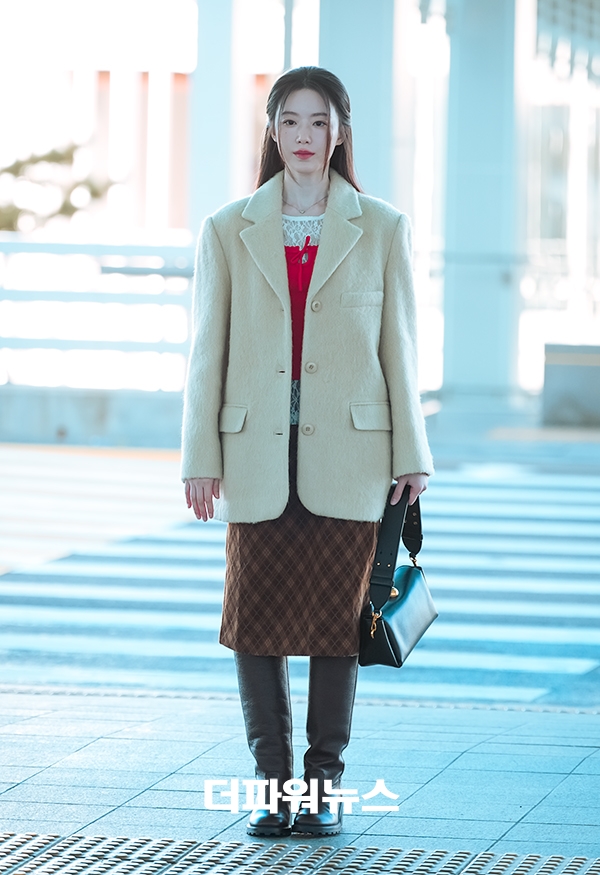 아이들 슈화, 인천국제공항 출국