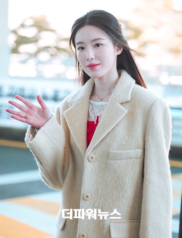 아이들 슈화, 인천국제공항 출국