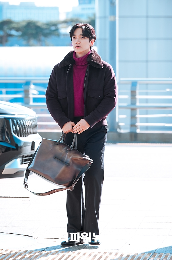 이준호, 인천국제공항 출국