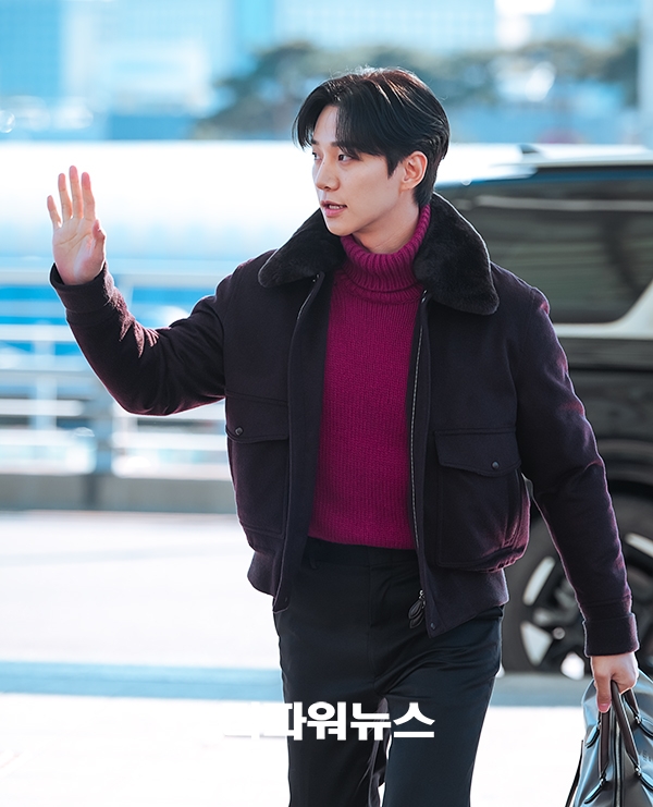 이준호, 인천국제공항 출국