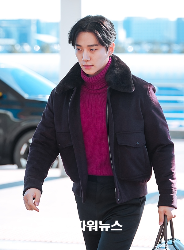 이준호, 인천국제공항 출국