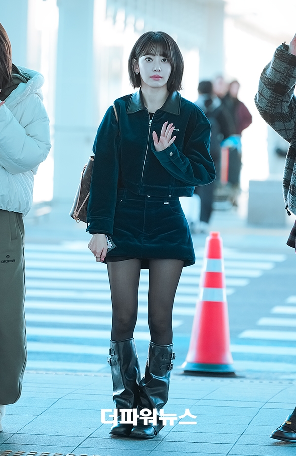 르세라핌 사쿠라, 인천국제공항 출국