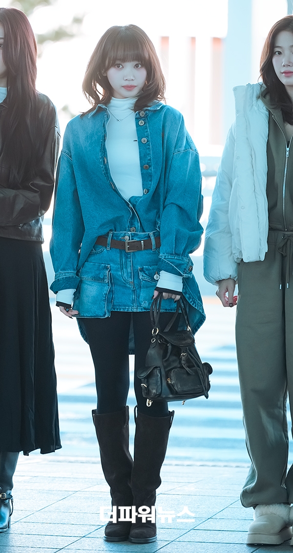 르세라핌 김채원, 인천국제공항 출국